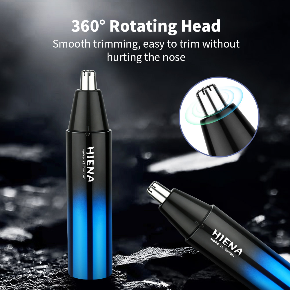Nose Trimmer - HIENA B005 Gradient Neushaartrimmer USB Snel