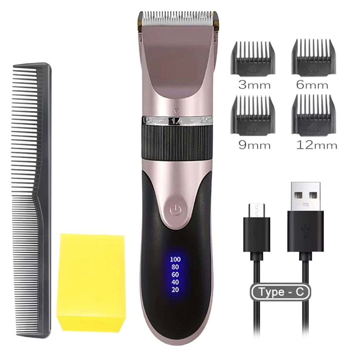 L70A Haarknipper met kam en 4  - Body Trimmer recensie en prijs