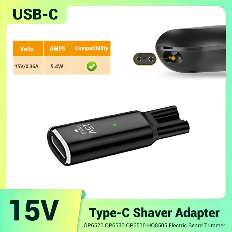 15V USB-C veilige stabiele min - Electric Razor recensie en prijs