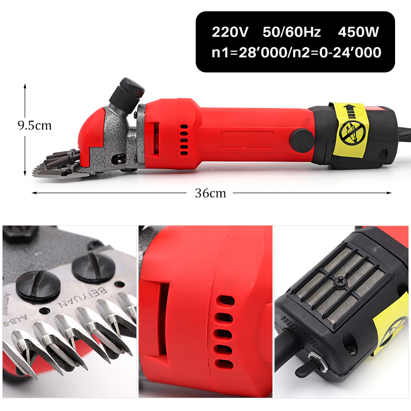 Elektrische schapenwol-scheerm - Hair Clipper recensie en prijs